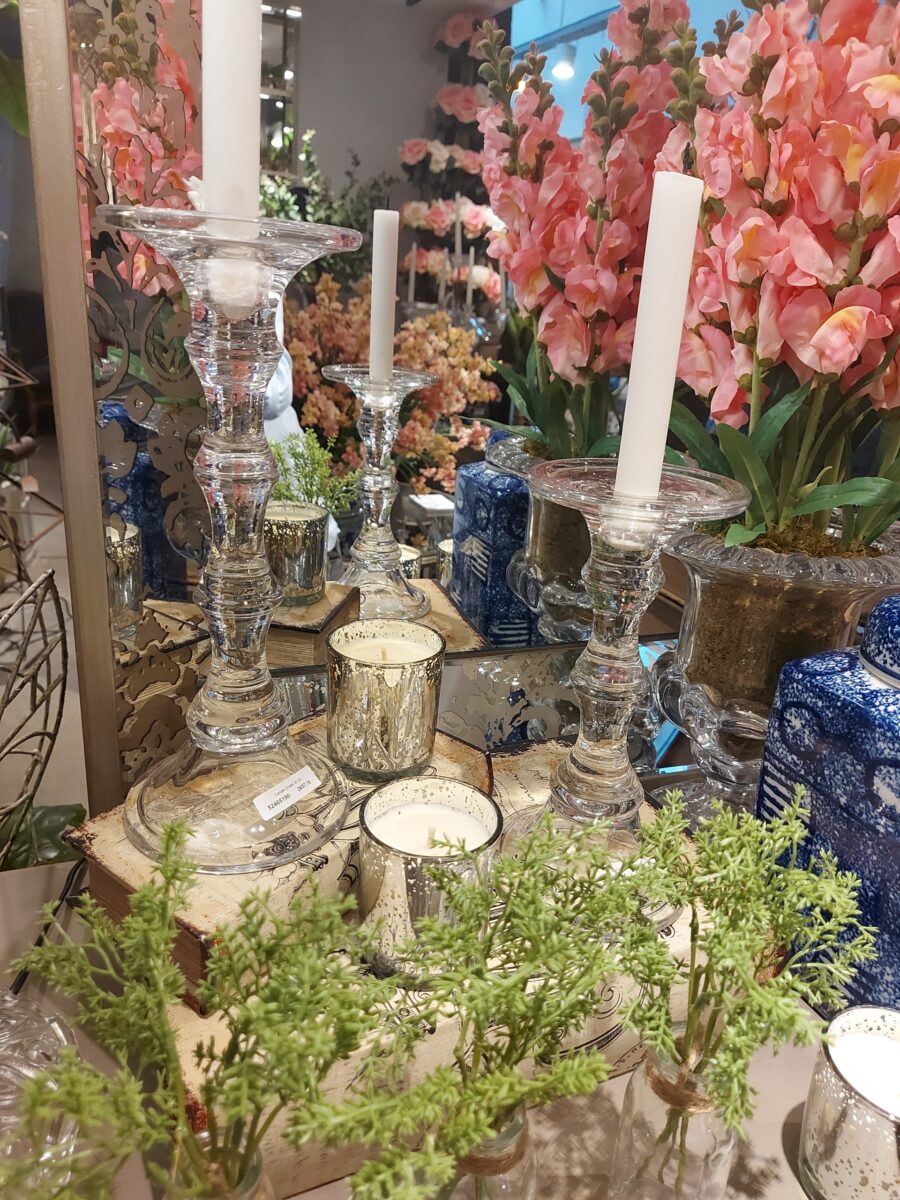 Candel Cristal 30 cm