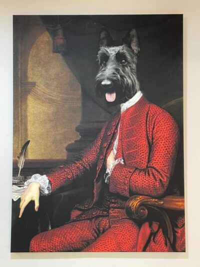 Cuadro Perro Grande Maltes