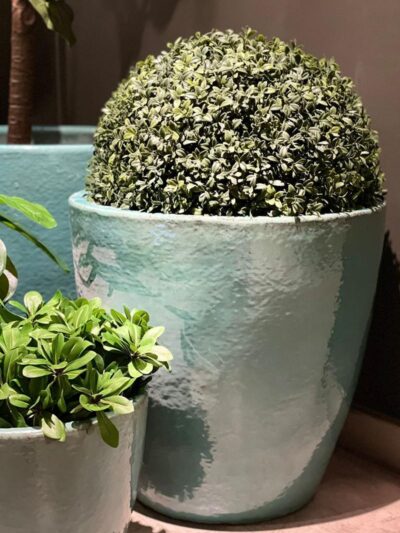 Macetero Bombe  Turqueza L