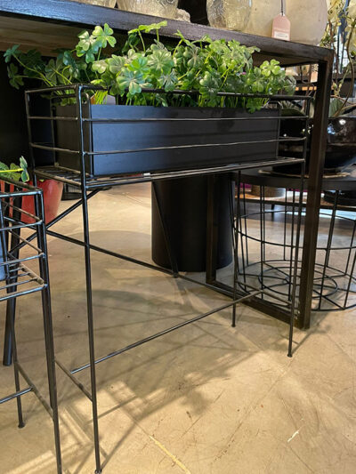 Macetero Rectangular Grande Negro