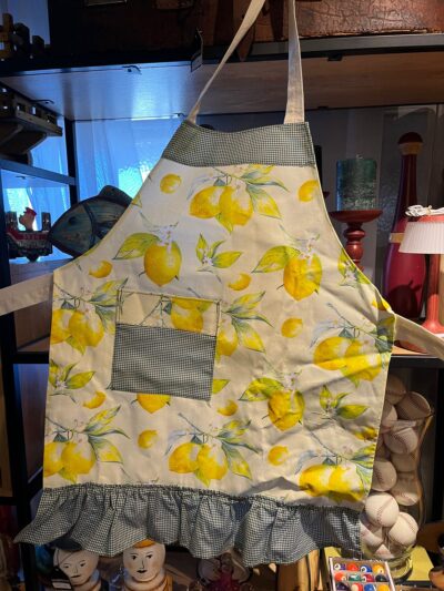 Delantal motivo limones