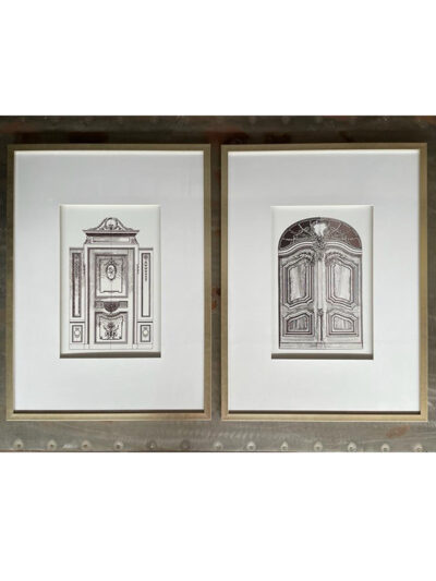 Set 2 Cuadros Arte Arquitectónica