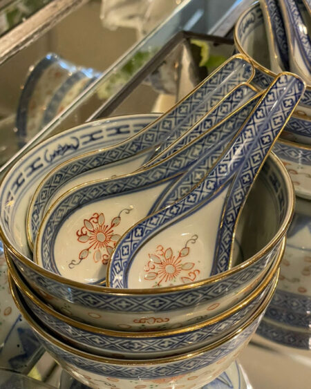 Cuchara copetin azul