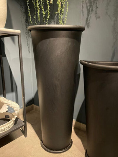 Maceta Ojiva Alta Negra