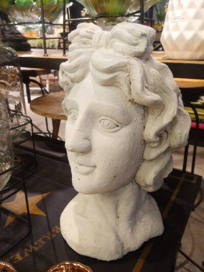 Plantero Cabeza de Mujer Color Blanca