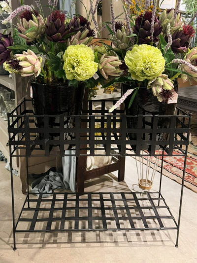 Macetero cinta negro