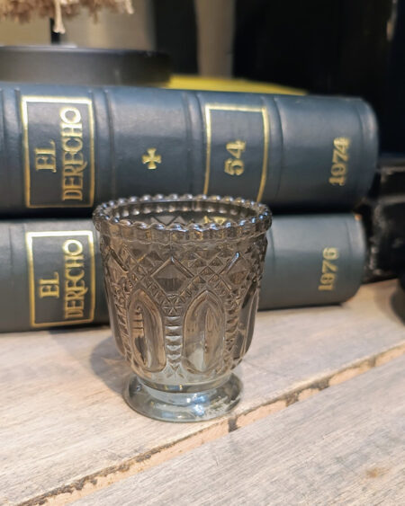 Vaso gris chico