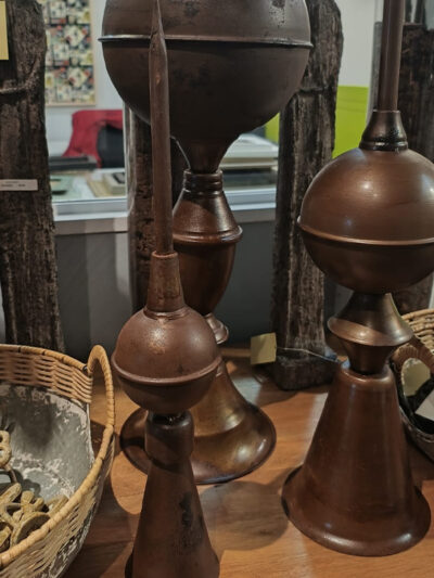 Puntera globo chica oxido