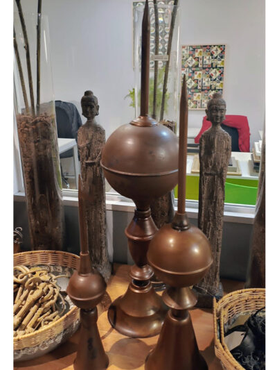 Puntera globo grande oxido