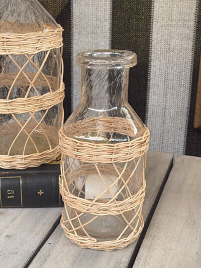 Botellon con rattan chico