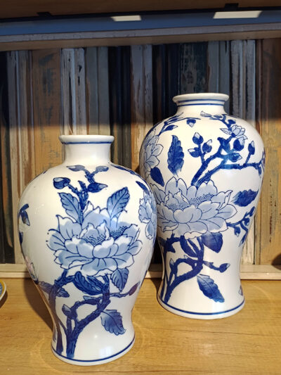 Potiche sin tapa magnolias