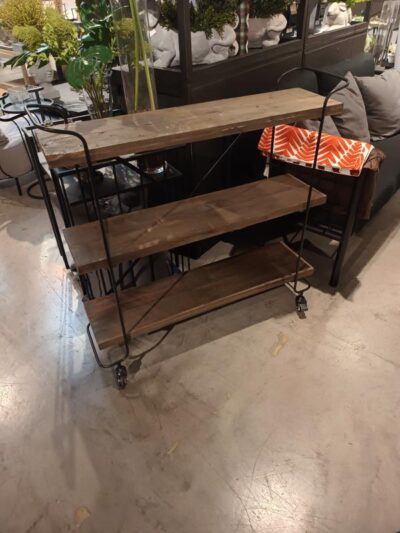 Estante de madera 3 niveles