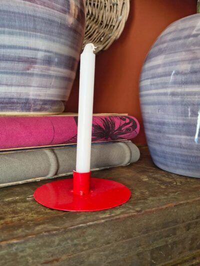 Candel chapa rojo x1 + vela