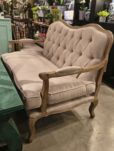 Sillon crudo dos cuerpos