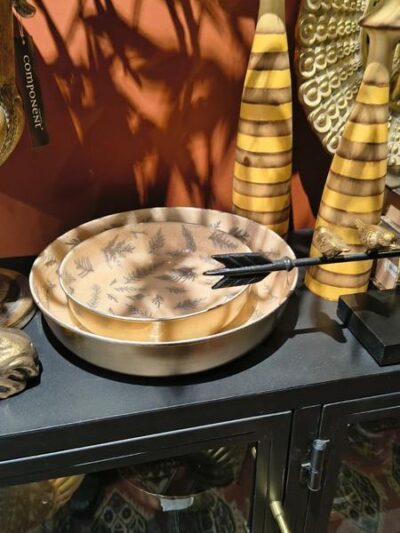 Set x2 cuencos chapa