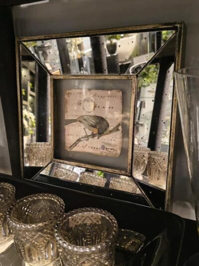 Cuadro cuadrado de espejos