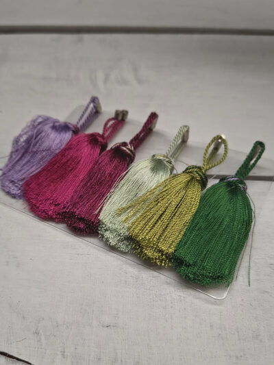 Indicadores de copa x6 tonos verdes y bordo