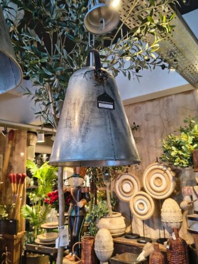 Lampara de techo zinc