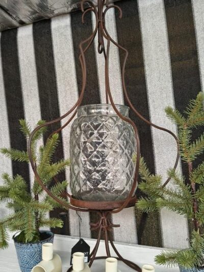 Candelabro farol de pie