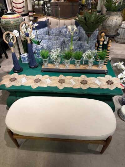 Camino de mesa Ponsetias