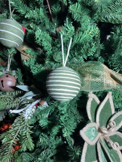 Bola rallas finas ve/bl