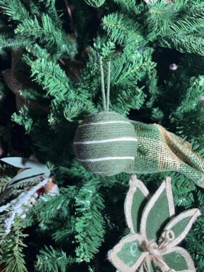 Bola rallas anchas ve/bl