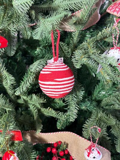 Bola rallas finas ro/bl