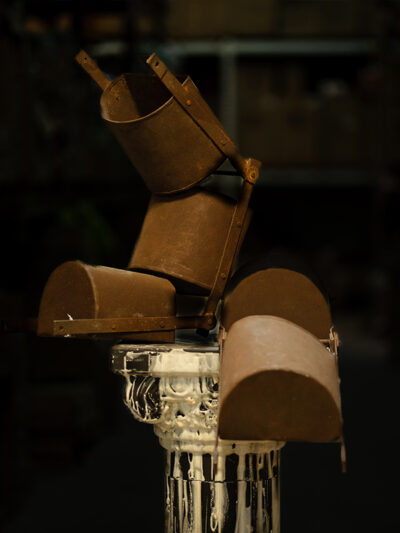 Noria antigua 3 niveles oxido