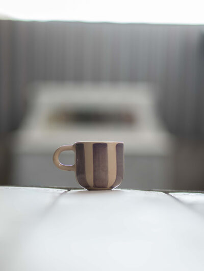 Pocillo Medrado Rayado