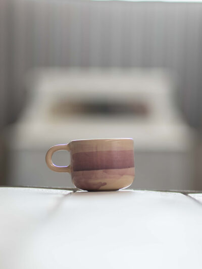 Taza Medrada rayada horizontal