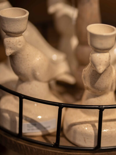 Candel pajaro set x2