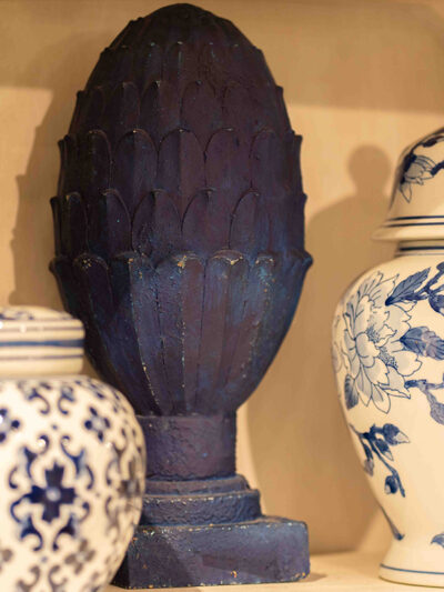 Alcachofa de piedra azul