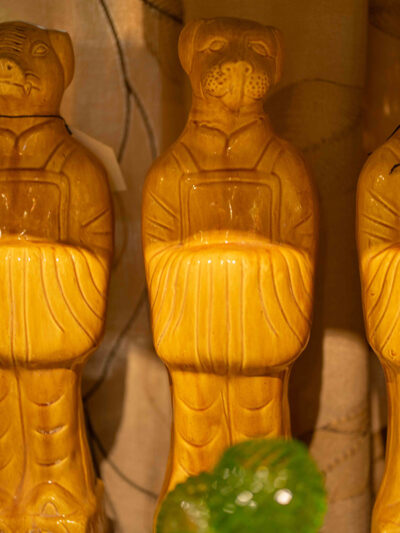 Figura del horoscopo chino perro de terracota