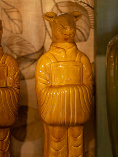 Figura del horoscopo chino raton de terracota