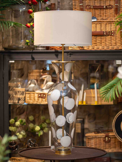 Lampara de lunares grande