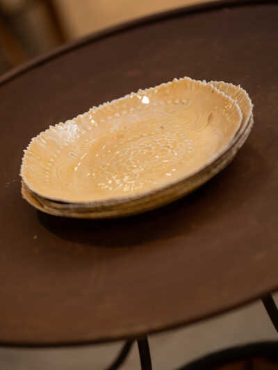 Plato chico amarillo