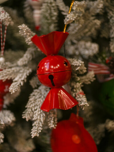 Cascabel caramelo rojo