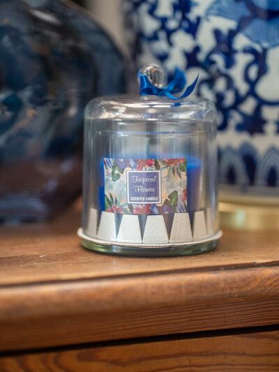 Vela campana azul