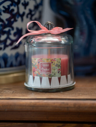 Vela campana rosa