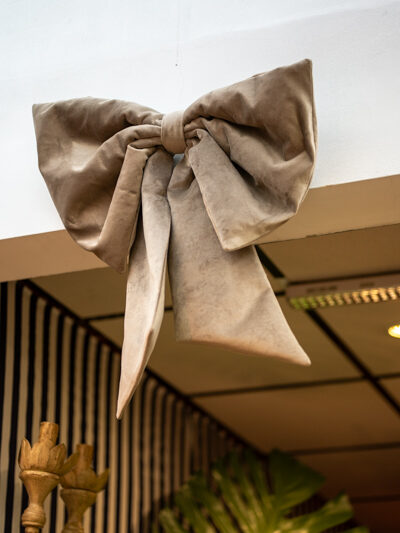 Moño decorativo Beige